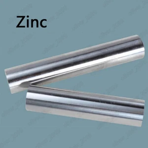 Varilla redonda sólida de metal 99,9 % de alta pureza de zinc Zn Rod 1 pieza - Imagen 1 de 4