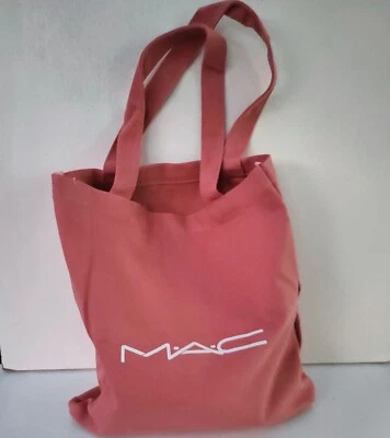 MAC Pink Canvas Makeup Tote Bag / Shoulder Bag, Brand NEW! - Image 1 of 4