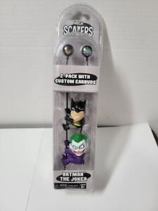 NECA 2 Pack Batman & The Joker Ear Buds Custom Earbuds Scalers