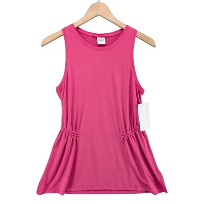 Camiseta sin mangas Athleta Air Out Cinch rosa salvia talla S Foto 1 de 4