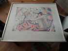 Emma Chichester Clark Lithograph 1983 'Technological Chic' Limited To 100
