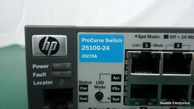 HP J9279-69001 ProCurve 2510G-24 24-port Switch J9279A - Image 1 of 4