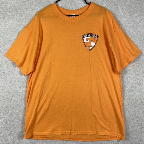 Tennessee Volunteer Orange XL T Shirt NCAA Size XL Short Sleeve Shirt Cover