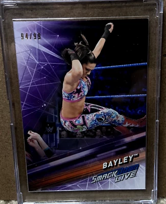 2019 smackdown live purple bayley 94/99 - Image 1 of 2