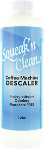 Coffee Machine Descaler, 12 Oz - Biodegradable, Odorless, Phosphate Free