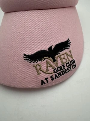 Sombrero visera rosa Raven Golf Club At Sandestin talla única GR63 Foto 1 de 4