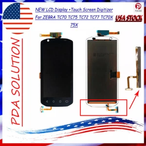 NEW LCD Display +Touch Screen Digitizer For ZEBRA TC70 TC75 TC72 TC77 TC70X 75X - Picture 1 of 10