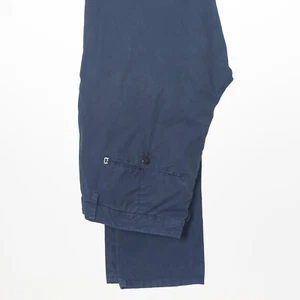 DONDUP Chinos Blue Slim Fit Cotton Canvas Italy Made 33/31.5 - Picture 1 of 6
