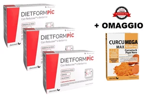 3 x DietForm Pic 30 Capsule TERMOGENICO DIETMED ITALIA Bruciagrassi - Imagen 1 de 2