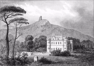 ÉCOSSE (SCOTLAND) - CHÂTEAU d'ARGYLL à INVERARY - Gravure du 19eme siècle - Imagen 1 de 2