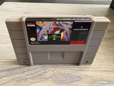 Jim Power: The Lost Dimension (Super Nintendo SNES, 1993) Tested Working - Image 1 of 4