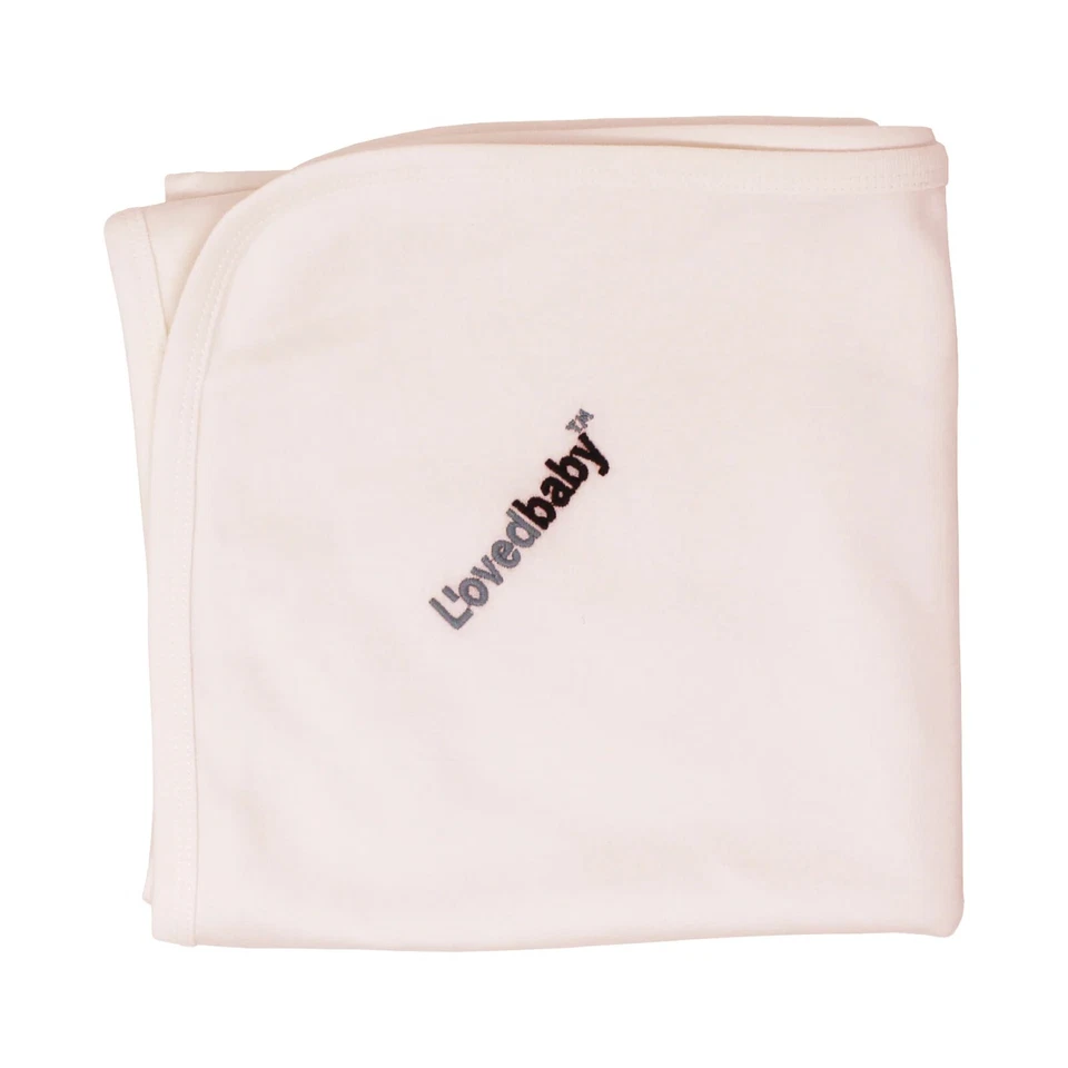 L'OVED BABY Organic Swaddling Blanket in Plum Eggplant Color Boy 37x37 Girl $27 - Image 1 of 1