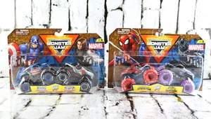 Monster Jam Marvel Serie 2 Captain America Winter Soldier & Spider-Man Panther - Bild 1 von 12