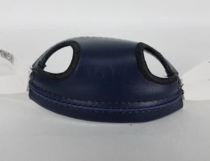 Casco de fútbol americano copa suave Schutt adulto azul marino correa para la barbilla conexión de 4 puntos con Virginia - Imagen 1 de 8