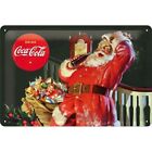 Blechschild 20x30 cm Coca Cola Special Edition Classic Santa