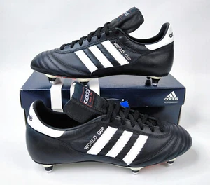 adidas World Cup SG Fussball Schuhe schwarz Made in Germany 011040 neu - Bild 1 von 15