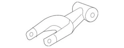 Genuine GM 2000-2009 Pontiac Chevrolet LaCrosse Base Engine Mount Strut 10420009 - Image 1 of 2