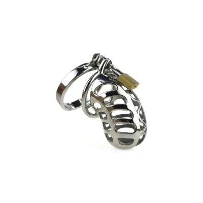 Sextoys - Cage de Chasteté - Cage de chasteté Open Diam 7 cm Taille au choix - Photo 1/4