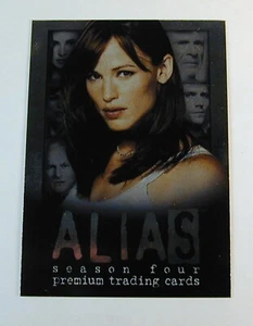 Alias Season 4 Premium Foil Collector Announcement Card - Picture 1 of 2