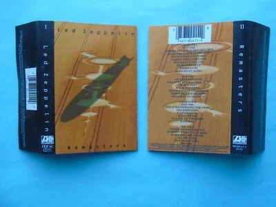 Led Zeppelin - Remasters (Cassette X 2 1990) Exc+ cond - Image 1 of 2