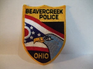 police patch   BEAVERCREEK POLICE OHIO - Picture 1 of 1