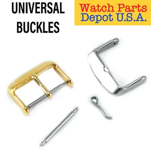16-18-20-22-24MM WATCH BUCKLE CLASP FOR LEATHER RUBBER WATCH BAND WATCH STRAP - Picture 1 of 3