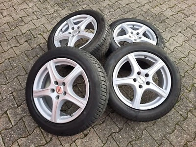 4x Winterreifen 205 60 R17 Alufelgen 5x112 56R7705 KBA 48935 BMW X1 F48 X2 F39 - Bild 1 von 4