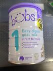Aussie Bubs Stage 1 Goat Milk Based Powder Infant Formula 800g Exp 11/2025