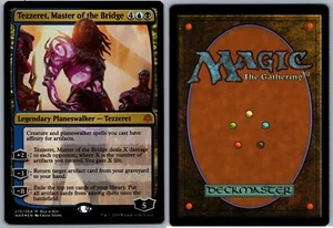 MAGIC THE GATHERING MTG - TEZZERET, MASTER OF THE BRIDGE - WAR OF THE SPARK CASI NUEVO - Imagen 1 de 1