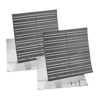 KINGS COUNTY 2PC Magnetic Tool Holder 12x12in Garage Organization Panel Magnetic Board