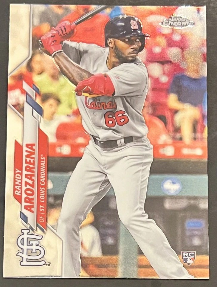 2020 Topps Chrome #49 Randy Arozarena RC Rookie - Image 1 of 1