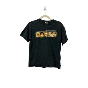 Camiseta de colección 1998 Backstreet Boys Band Tour negra para hombre talla grande - Imagen 1 de 7