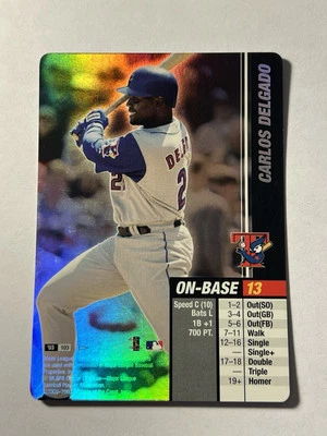 MLB Showdown 2003 Carlos Delgado Pennant Run #103 Foil! VG Condition! Free Ship! - Image 1 of 2
