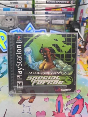 Mortal Kombat: Special Forces (PS1) CIB con tarjeta de registro - DISCO CASI COMO NUEVO - EN MUY BUENA CONDICIÓN Foto 1 de 4