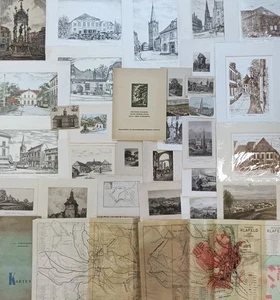 Braunschweig Bern Münster Elberfeld 45 Druckgraphiken Karte Ansichten 17.-20.Jh. - Picture 1 of 12