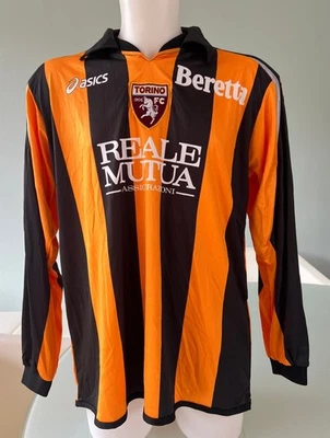 RARA MAGLIA UFFICIALE GARA TORINO ARANCIONE NERO CORINI 5 SERIE A 2007/08 NUOVA - Immagine 1 di 4