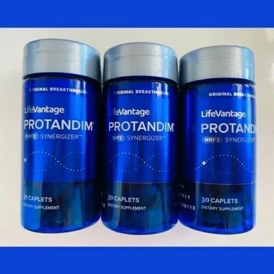 Paquete de 3 cápsulas de suplemento dietético Protandim Nrf2 Synergizer -90 cápsulas ~ exp 2027 Foto 1 de 4