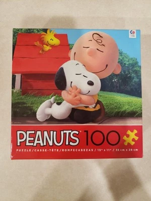 Peanuts Charlie Brown & Snoopy Best Friends 100 Large Pc Jigsaw Puzzle 15x11 In. - Image 1 of 4