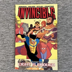Invincible Volumen 2: Ocho es suficiente por Robert Kirkman - NOVELA GRÁFICA 2008 - Imagen 1 de 13