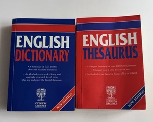 English Dictionary And Thesaurus Bundle - Picture 1 of 5