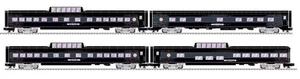 LIONEL 2527460 HALLOWEEN DOOM LINER 21" PASSENGER CAR 4-PACK O GAUGE dome - NEW - Picture 1 of 4