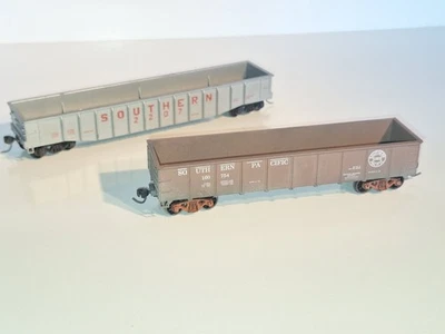 Lima & Roundhouse Gondola Wagons for Southern Rail. Good cond. HO Scale. No box. - Image 1 of 4