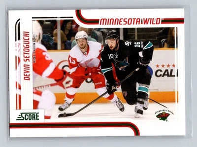 2011-12 Score #240 Devin Setoguchi Minnesota Wild - Image 1 of 2