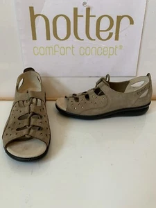Hotter Tahiti Comfy Leather Sandals Size UK 3 EU 36 ., - Picture 1 of 10