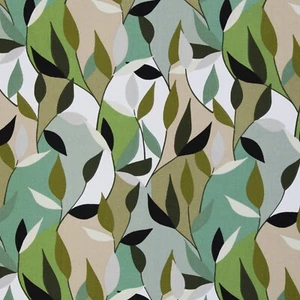 Stoff Baumwolle beschichtet, Swafing, Leona, Blätter, Bunt, 150 cm - Bild 1 von 3