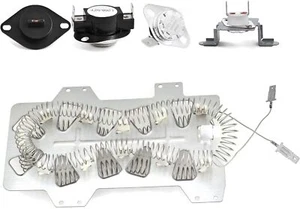 Dryer Heating Element For Samsung DV419AEU/XAA DV40J3000EW/A2 DV395ETPAWR/A1 - Picture 1 of 8