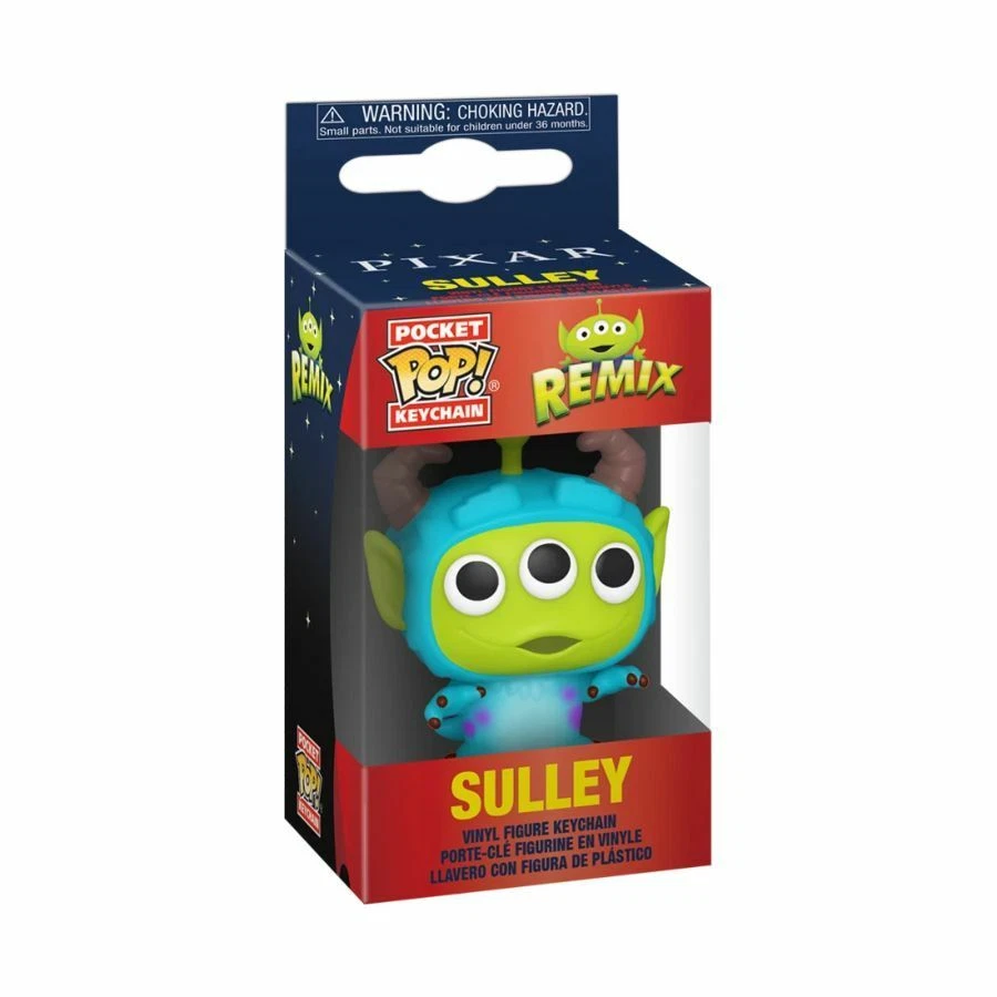 Pixar - Alien Remix Sulley Pocket Pop! Llavero-FUN48356-Funko Foto 1 de 1
