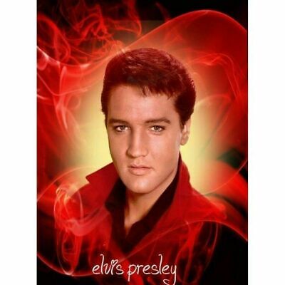Taladro Cuadrado Completo De Pintura De Diamantes Elvis Presley Retrato Rock Roll Rey Diamante 5D Hágalo Usted Mismo • 14.22€