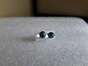 Runde Kugel Ohrstecker Sterling Silber NEU UNBENUTZT!!!! 5mm. 5-7 - Bild 1 von 3