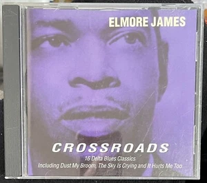 Elmore James, Crossroads (English Import, Hallmark 1996) 16 Delta Blues Classics - Picture 1 of 2